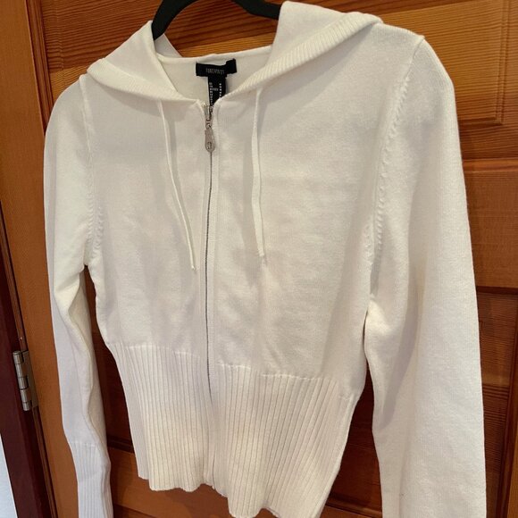 PRICED TO SELL - See Description for details — RARE Cropped Hooded Sweater - Picture 7 of 11